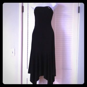 Strapless Black Dress